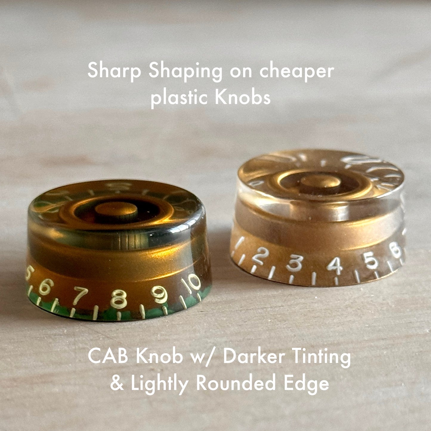 Burst • 1955 Gold Top Speed Knobs (CAB)