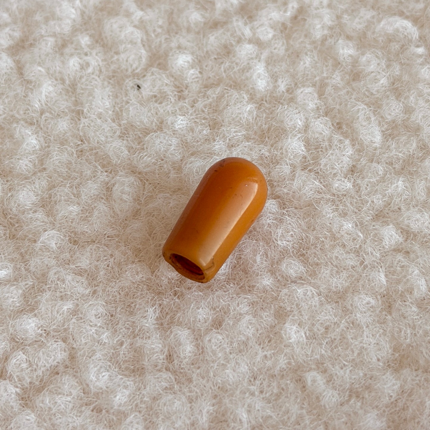Vintage Butyrate Toggle Switch Tip in Amber (CAB)
