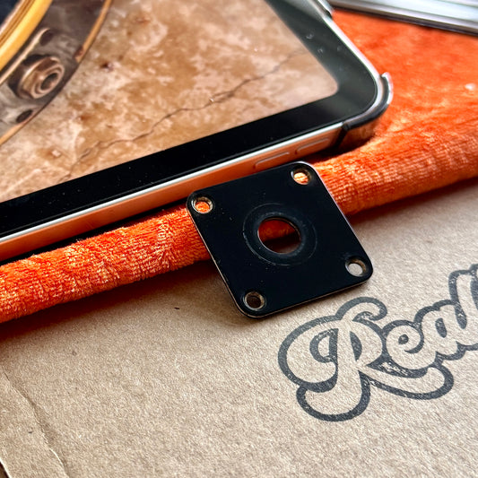 バースト・セルロイド硝酸 薄型 3プライ レスポールカスタム® ジャックプレート