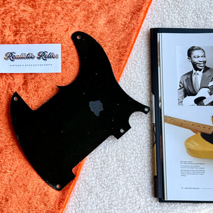 BB King Telecaster 1950 Esquire Bakelite Pickguard Relic Nitrocellulose Lacquer Phenolic Pickguard Blackguard Esquire Telecaster Blackguard Nocaster Broadcaster Bakelite Relic Aged Pickguard