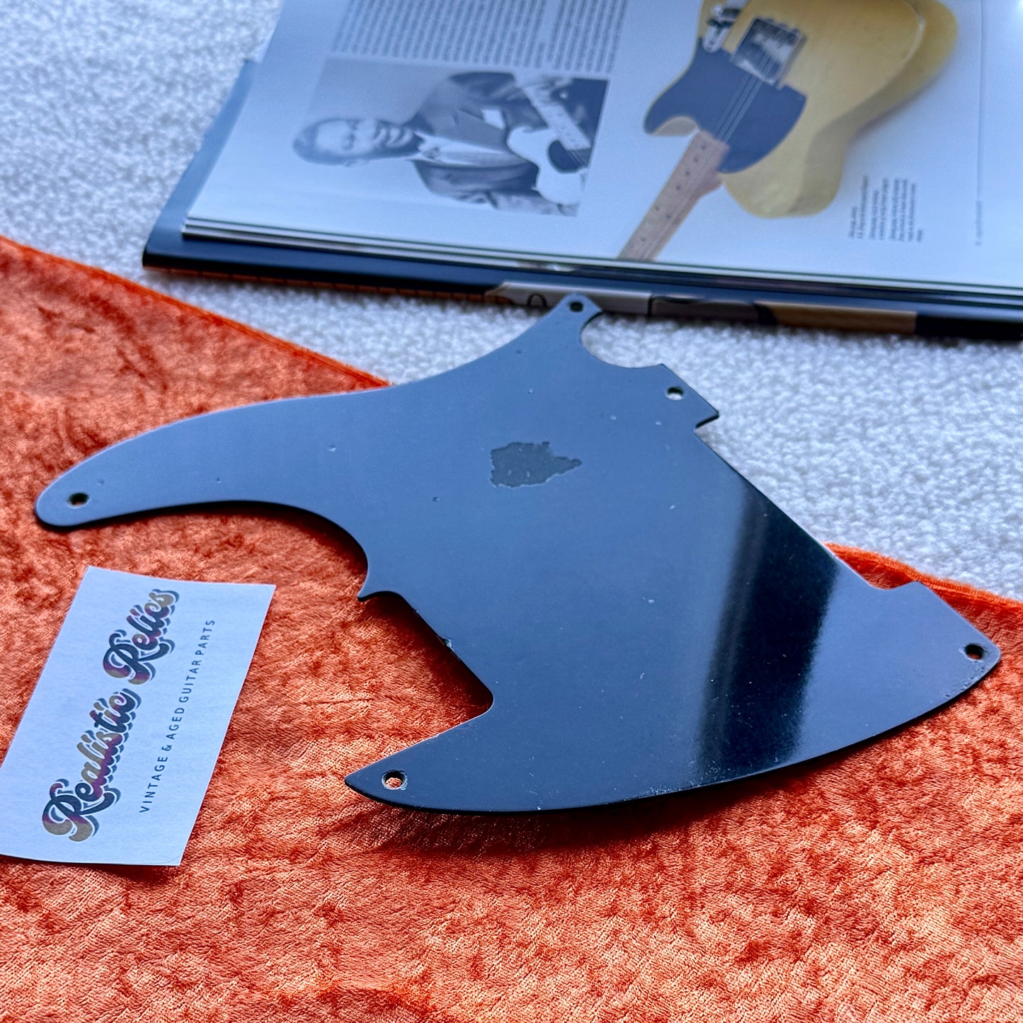 BB King Tele 1950 Esquire Bakelite Pickguard Relic Nitrocellulose Lacquer Phenolic Pickguard Blackguard Esquire Telecaster Blackguard Nocaster Broadcaster Bakelite Relic Aged Pickguard Realistic Relics