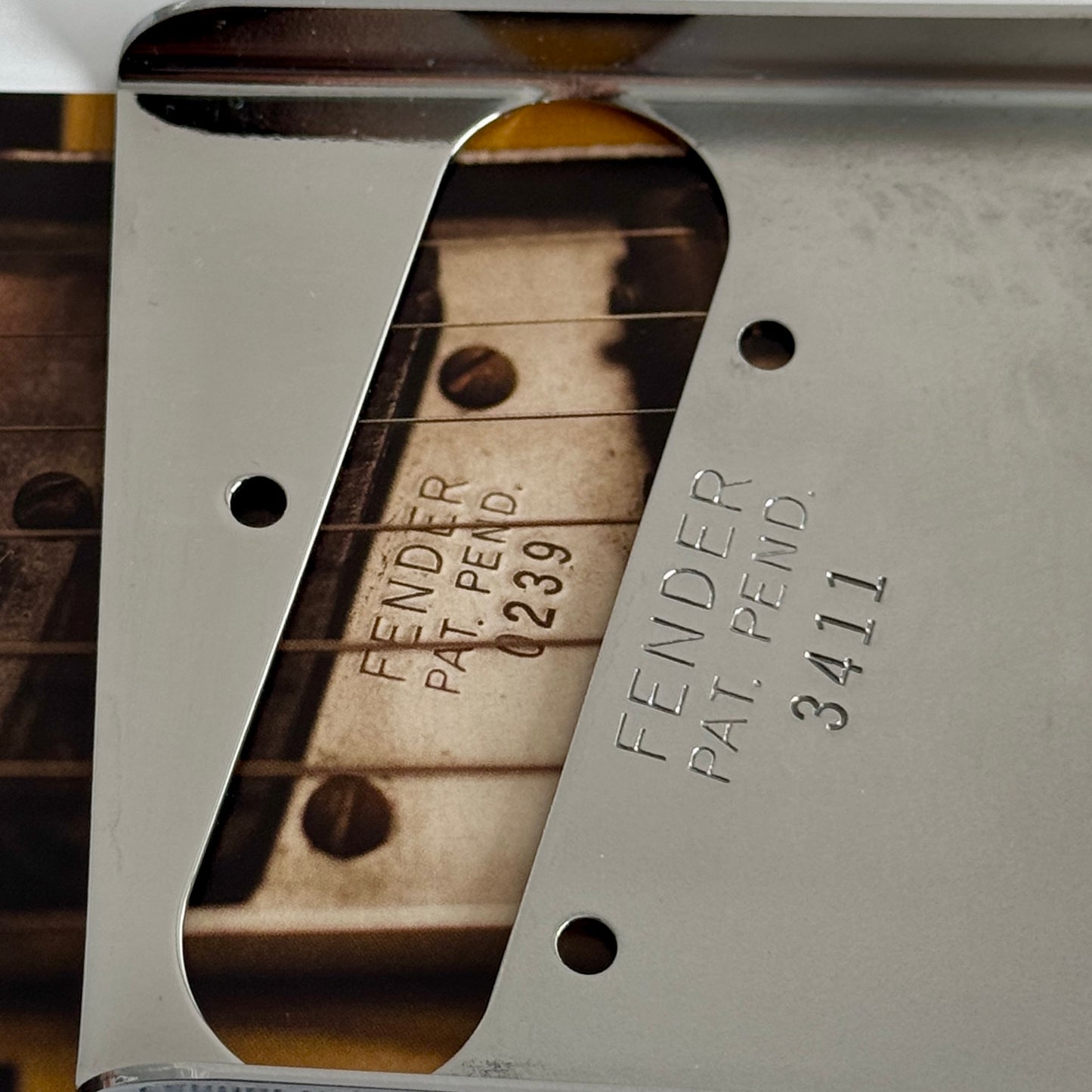 Pre-CBS • 1950-1954 Tele®ブリッジプレート レプリカ