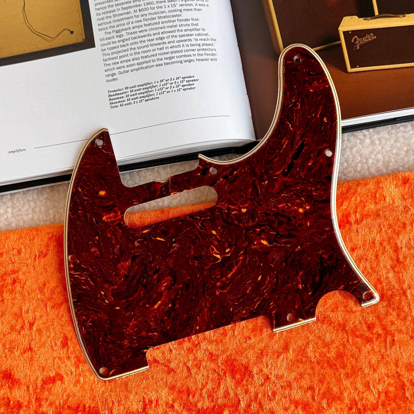 1960 Tele® セルロイド・ナイトレート・べっ甲柄ピックガード