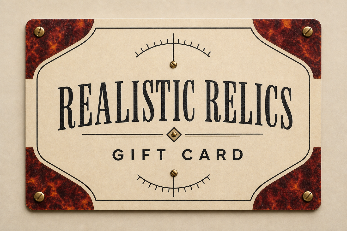 Realistic Relics Gift Card